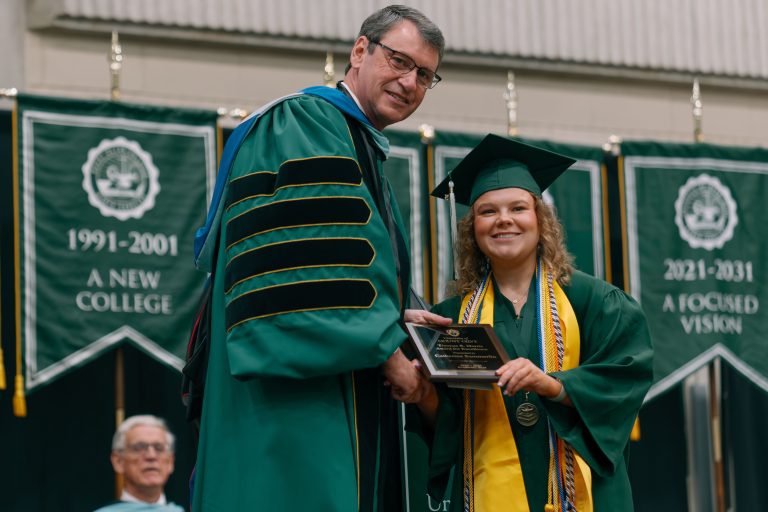 UMO Honors Thomas R. Morris Award Recipients at 2025 Commencement
