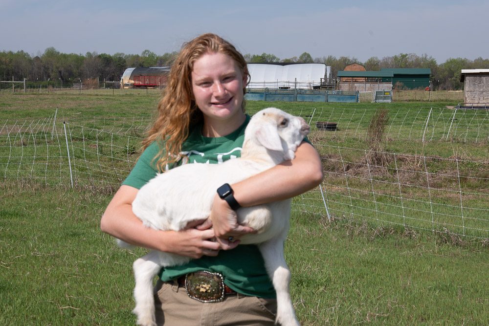 Harley Marie Haley is headed to NCSU Vet School this fall. She got her start in Wayne County; first at Charles B. Aycock and Wayne Community College, and now she is on track to graduate from the University of Mount Olive in May.