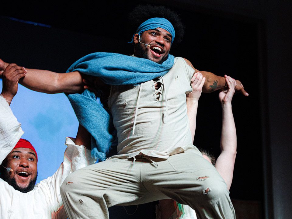 UMO Arts Students performing The Prince of Egypt musical